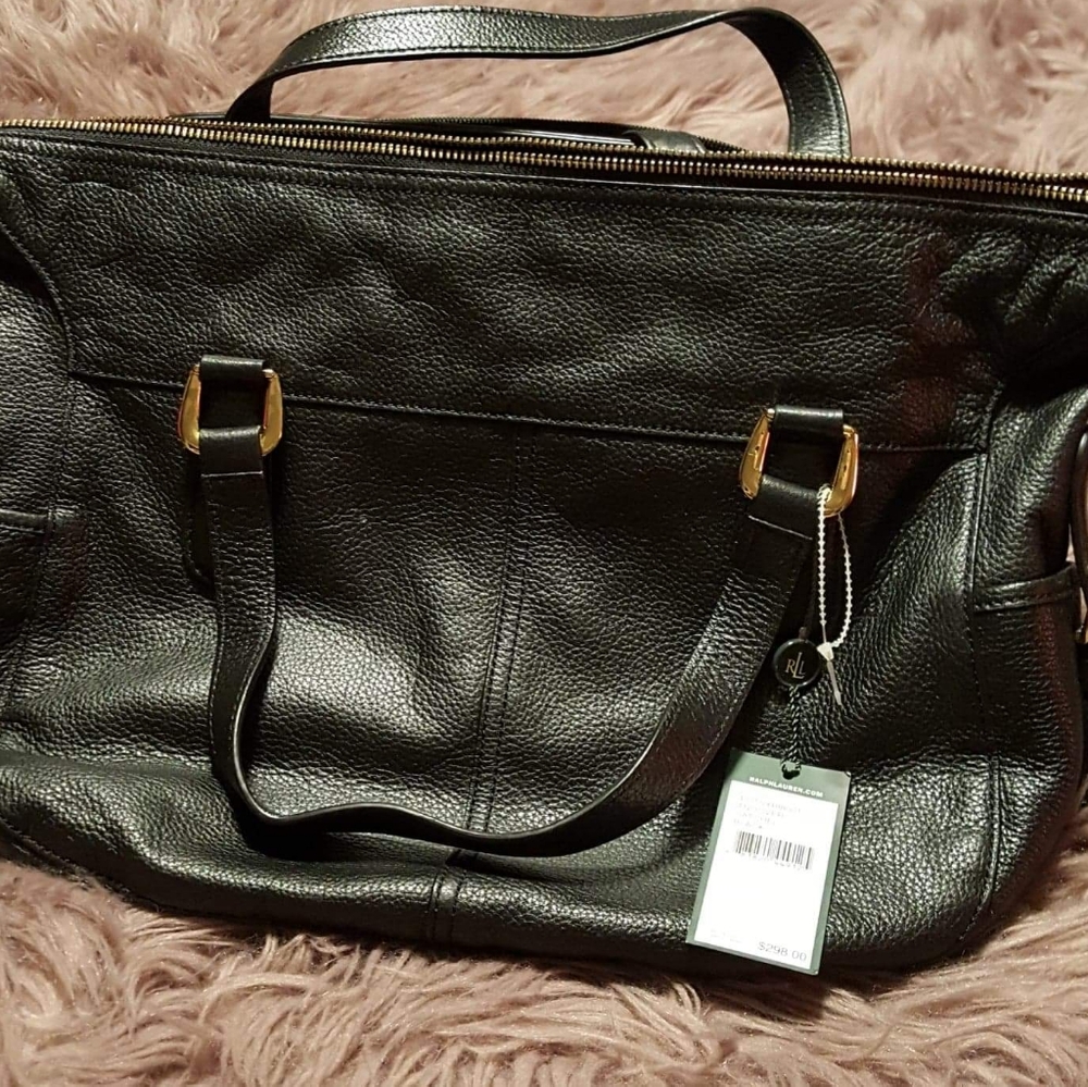 Ralph Lauren travel bag, black, brand new!